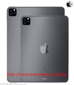 Опубликованы рендеры iPad Pro 2019 и iPad 7 — они получили многомодульные камеры