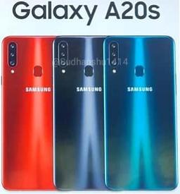 Samsung Galaxy A20s в трех официальных цветах