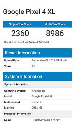 Отставить панику: Pixel 4 XL получил столько же ОЗУ, сколько и другие флагманы