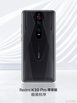 Лу Вейбинг показал премиальный смартфон Redmi K20 Pro Cool Black Mech Edition