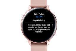 Дружба Samsung и Microsoft. Почтовик Outlook теперь доступен на умных часах Galaxy Watch