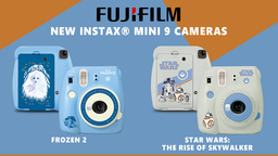 Выпуск камер Fujifilm instax mini 9 Frozen 2 и Star Wars приурочен к выходу новых фильмов