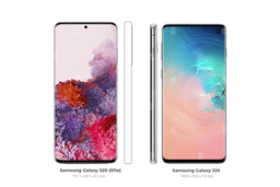 Как изменились размеры Samsung Galaxy S20, S20+ и S20 Ultra по сравнению с прошлогодними Galaxy S10 и Note10