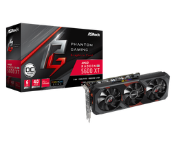 Ассортимент ASRock пополнили видеокарты Radeon RX 5600 XT Phantom Gaming D3 6G OC, Radeon RX 5600 XT Phantom Gaming D2 6G OC и Radeon RX 5600 XT Challenger D 6G OC