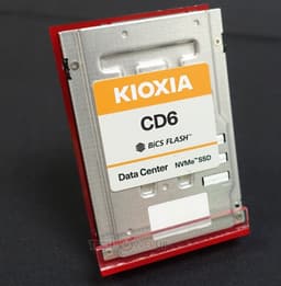 Твердотельные накопители Kioxia CM6 с интерфейсом PCIe 4.0 x4 будут предложены объемом до 30 ТБ