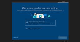 Microsoft начала тестировать рекомендацию использовать Edge, которая появляется при настройке Windows 10