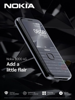Такой оказалась Nokia 8000 4G. Телефон не имеет ничего общего с Nokia 8800