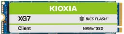 Твердотельные накопители Kioxia XG7/XG7-P с интерфейсом PCIe 4.0 предназначены для ноутбуков, настольных ПК и рабочих станций