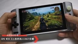Nintendo Switch так не умеет. Портативная консоль GPD Win 3 способна выдавать 60 к/с в The Witcher 3