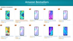 2020-й стал годом Redmi 9 и Note 9. Смартфоны Xiaomi заняли девять позиций в Топ10 самых продаваемых смартфонов на Amazon India