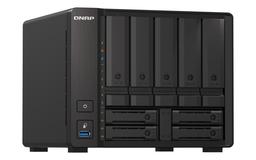 Пять плюс четыре: сетевое хранилище QNAP TS-h973AX располагает девятью отсеками для накопителей
