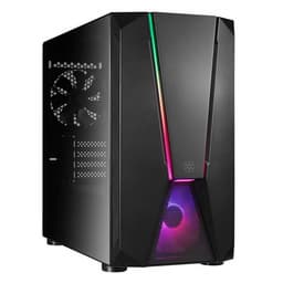 Передняя панель корпуса SilverStone FARA V1M украшена подсветкой