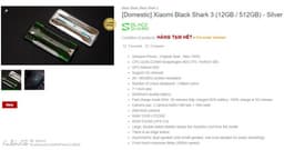Snapdragon 865, 5000 мАч, 12 ГБ ОЗУ, экран 2К, 64 Мп. Опубликованы характеристики Black Shark 3