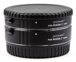 У Promaster готов комплект удлинительных колец для камер с креплением Nikon Z