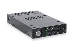 Icy Dock ToughArmor MB834M2K-B позволяет установить в отсек для дисковода два SSD типоразмера M.2