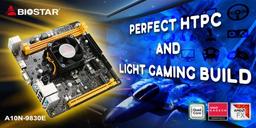 Системная плата Biostar A10N-9830E позиционируется как основа HTPC или ПК для «легких игр»