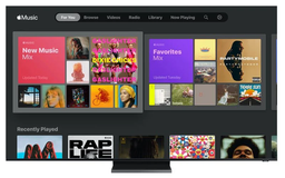 Умные телевизоры Samsung первыми получили Apple Music. Есть раздел для самоизоляции