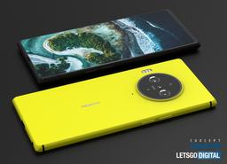 Nokia 9.3 PureView может получить подэкранную камеру. Качественные неофицальные рендеры