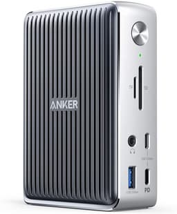Док Anker Innovations PowerExpand Elite 13-в-1 Thunderbolt 3 Dock оснащен двумя портами Thunderbolt 3
