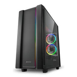 В корпусе Sharkoon REV220 плата повернута на 90°