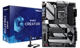 Системная плата ASRock W480 Creator наделена 16-фазной подсистемой питания процессора