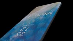 Huawei Mate 40 с изогнутым экраном позирует на новых рендерах