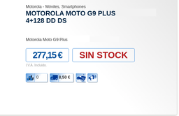 Смартфон Moto G9 Plus оценили в 277 евро