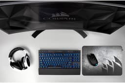 Толщина игрового коврика для мыши Сorsair MM150 — всего 0,5 мм