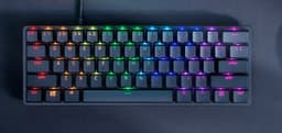 60-процентная клавиатура с оптическими переключателями. Представлена Razer Huntsman Mini