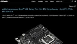 ASRock заглядывает в будущее. Низкопрофильные системные платы B460TM-ITX и H410TM-ITX поддерживают процессоры Intel в исполнении LGA 1200