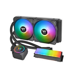 Системы жидкостного охлаждения Thermaltake Floe RC360 и RC240 охлаждают процессор и модули памяти