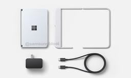 Складной смартфон Microsoft на качественных изображениях с аксессуарами и ценой