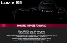 Официально названа дата анонса камеры Panasonic Lumix S5