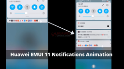 Изюминку EMUI 11 показали на видео. Новая анимация и дизайн оповещений
