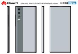 Дизайн Xiaomi Mi Mix Alpha не забыт. Патентные изображения нового смартфона Huawei