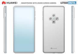 Смартфон Huawei с совершенно новым дизайном, разъёмом 3,5 мм и подэкранной камерой на первых изображениях