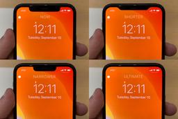 iPhone с разными чёлками и без неё. Концепты известного инсайдера