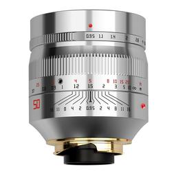 Появилось изображение серебристого варианта объектива TTartisan 50mm f/0.95 с креплением Leica M