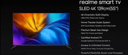 Realme сразила наповал ценой первого в мире SLED-телевизора. Представлен Realme Smart TV SLED