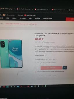 Европейские цены OnePlus 8T слили прямо перед сегодняшним анонсом