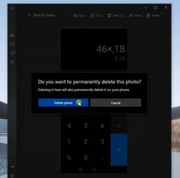 Windows 10 позволяет полностью удалять фото с подключенного смартфона