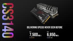 Твердотельный накопитель PNY XLR8 CS3140 оснащен интерфейсом PCIe Gen4 x4