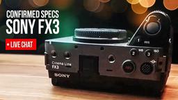 Появилось новое изображение и некоторые характеристики камеры Sony FX3