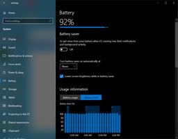 Подсмотрено в Android. Microsoft встроила в Windows 10 расширенную статистику расхода аккумулятора ноутбука