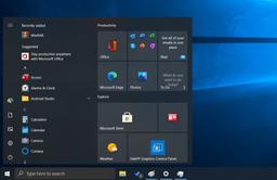 Вслед за «парящим» меню «Пуск» взлетают и другие элементы Windows 10