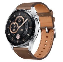 Круглый экран AMOLED, датчики ЧСС и SpO2, GPS, водозащита и до 14 дней автономной работы за 18 000 рублей. Умные часы Huawei Watch GT3 добрались до России