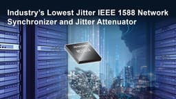 У Renesas готово второе поколение сетевых синхронизаторов и аттенюаторов джиттера ClockMatrix для оптических и проводных сетей