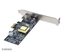 Карта расширения Akasa AK-PCCE25-02 позволяет добавить в конфигурацию системы порт 2.5GbE с поддержкой PoE 25,5 Вт