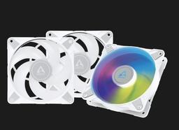 Вентилятор Arctic P12 PWM PST A-RGB 0dB White заинтересует тех, кому нужен белый вентилятор, поддерживающий полупассивный режим