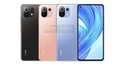 Xiaomi Mi 11 Lite во всех цветах на новом рендере